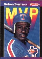 1989 Donruss Bonus MVP's #BC26 Ruben Sierra
