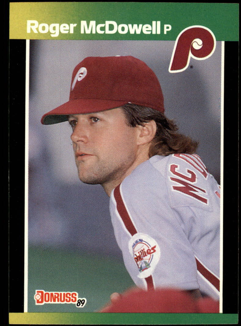 1989 Donruss Baseball's Best #16 Roger McDowell