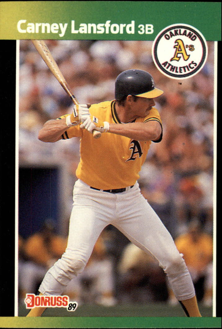 1989 Donruss Baseball's Best #22 Carney Lansford