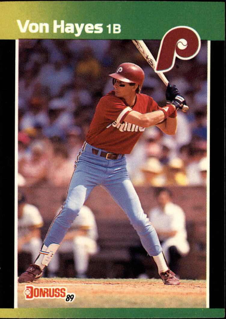 1989 Donruss Baseball's Best #47 Von Hayes
