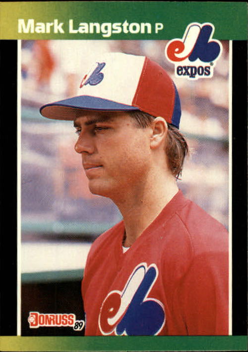 1989 Donruss Baseball's Best #68 Mark Langston