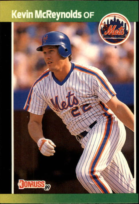 1989 Donruss Baseball's Best #70 Kevin McReynolds