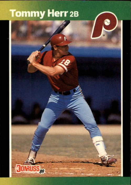 1989 Donruss Baseball's Best #72 Tommy Herr