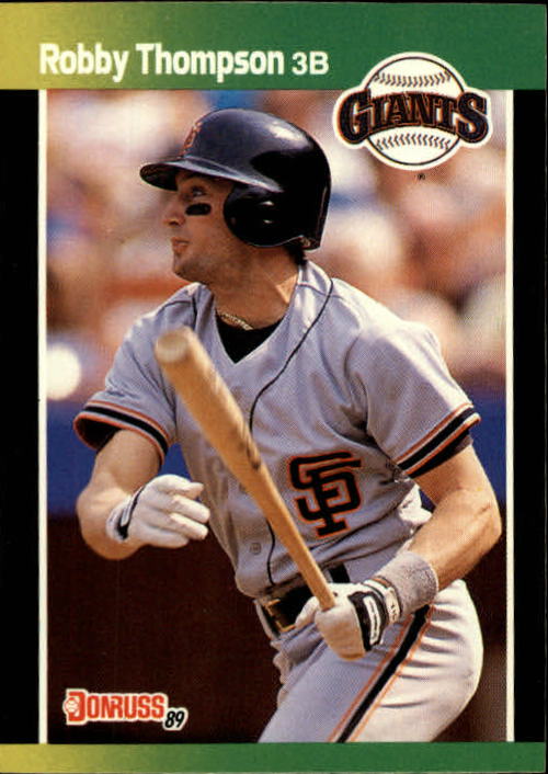 1989 Donruss Baseball's Best #79 Robby Thompson