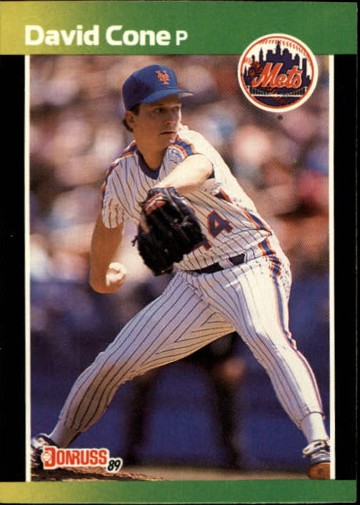 1989 Donruss Baseball's Best #96 David Cone