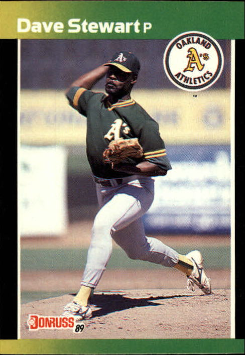 1989 Donruss Baseball's Best #99 Dave Stewart
