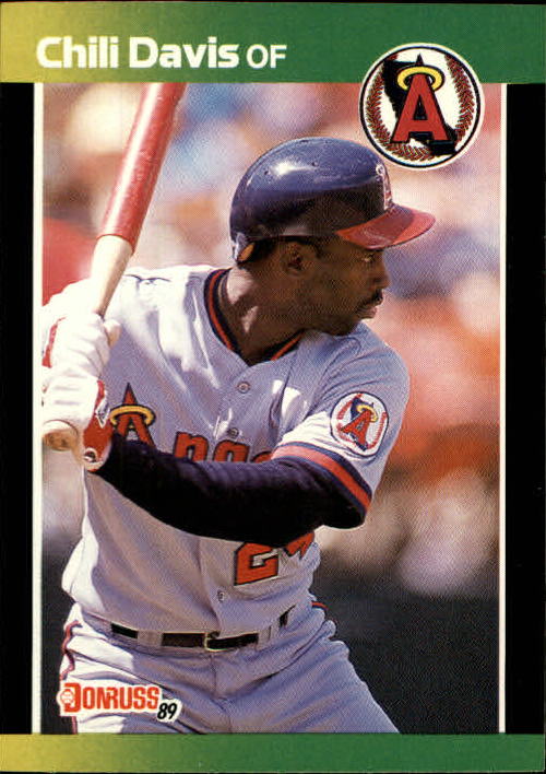 1989 Donruss Baseball's Best #115 Chili Davis