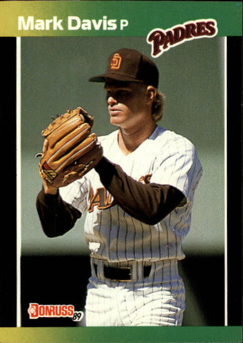1989 Donruss Baseball's Best #133 Mark Davis UER/(Photo actually/Dave Leiper)