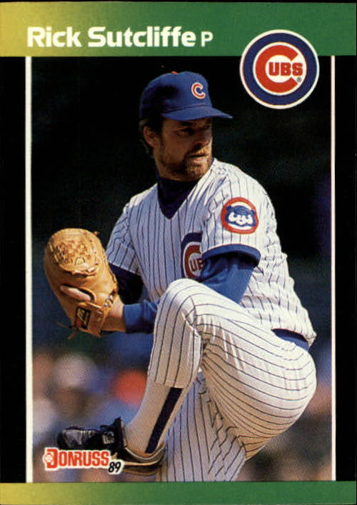 1989 Donruss Baseball's Best #138 Rick Sutcliffe