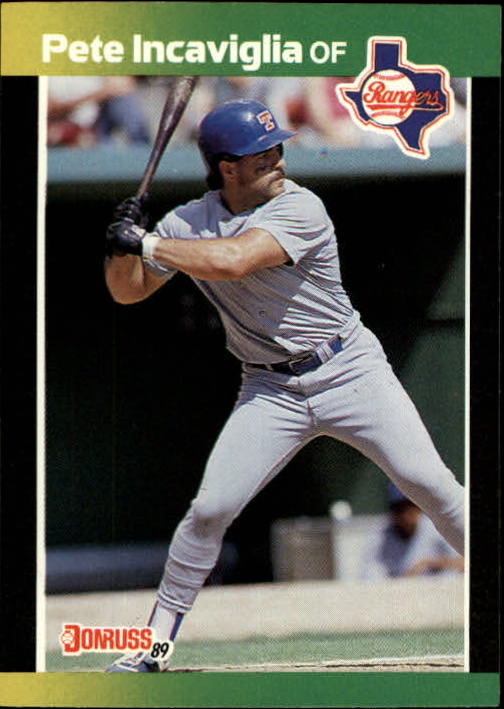 1989 Donruss Baseball's Best #144 Pete Incaviglia