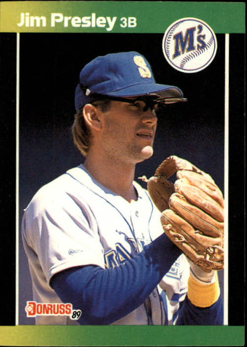 1989 Donruss Baseball's Best #331 Jim Presley