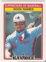 1989 Kay-Bee #25 Tim Raines