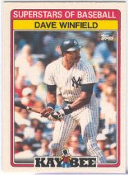 1989 Kay-Bee #32 Dave Winfield