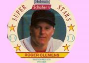 1989 MSA Holsum Discs #16 Roger Clemens