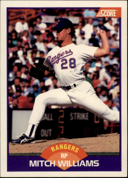 1989 Score #301 Mitch Williams