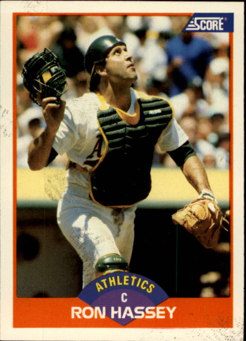 1989 Score #334 Ron Hassey