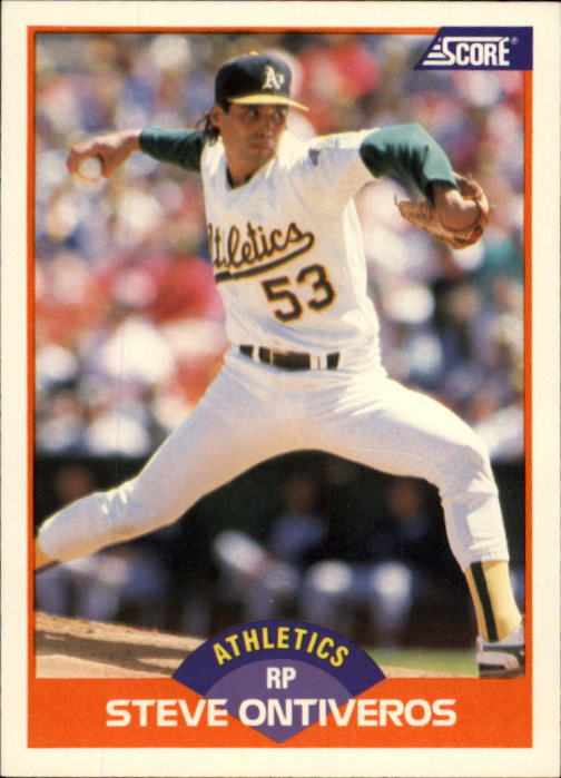 1989 Score #337 Steve Ontiveros