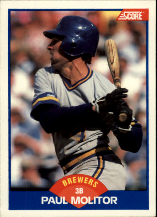 1989 Score #565 Paul Molitor