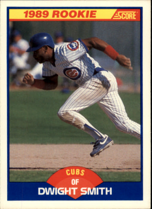 1989 Score #642 Dwight Smith UER RC