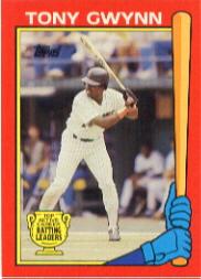 1989 Topps Batting Leaders #2 Tony Gwynn