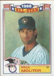 1989 Topps Glossy All-Stars #3 Paul Molitor