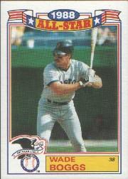 1989 Topps Glossy All-Stars #4 Wade Boggs