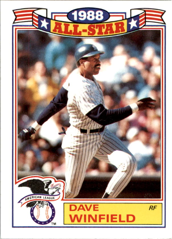 1989 YANKEES Topps Glossy All Stars 8 Dave Winfield EBay