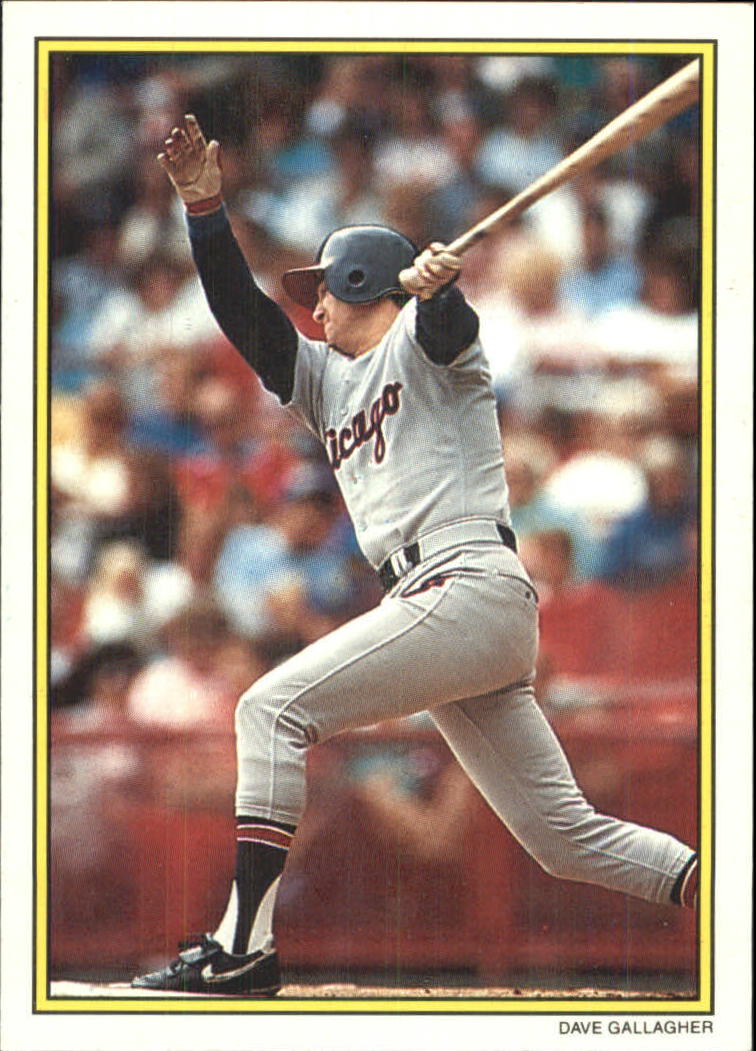 1989 Topps Glossy Send-Ins #49 Dave Gallagher