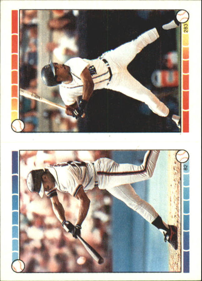 1989 Topps/O-Pee-Chee Sticker Backs #13 Jose Canseco