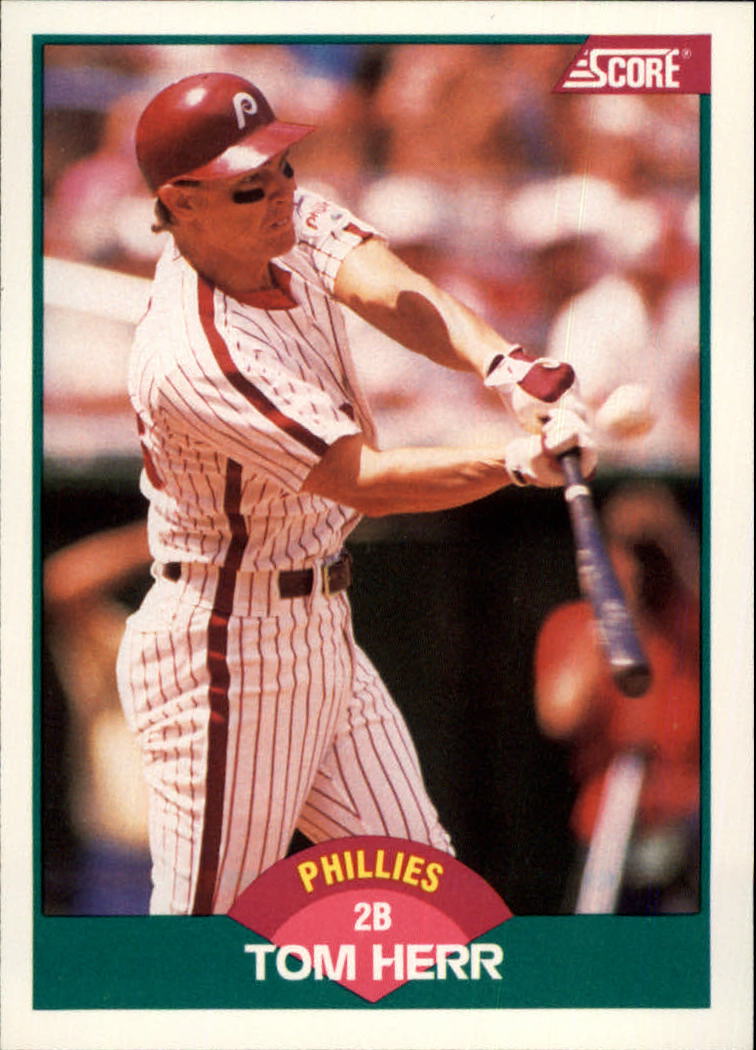 1989 Score Rookie/Traded #9T Tom Herr
