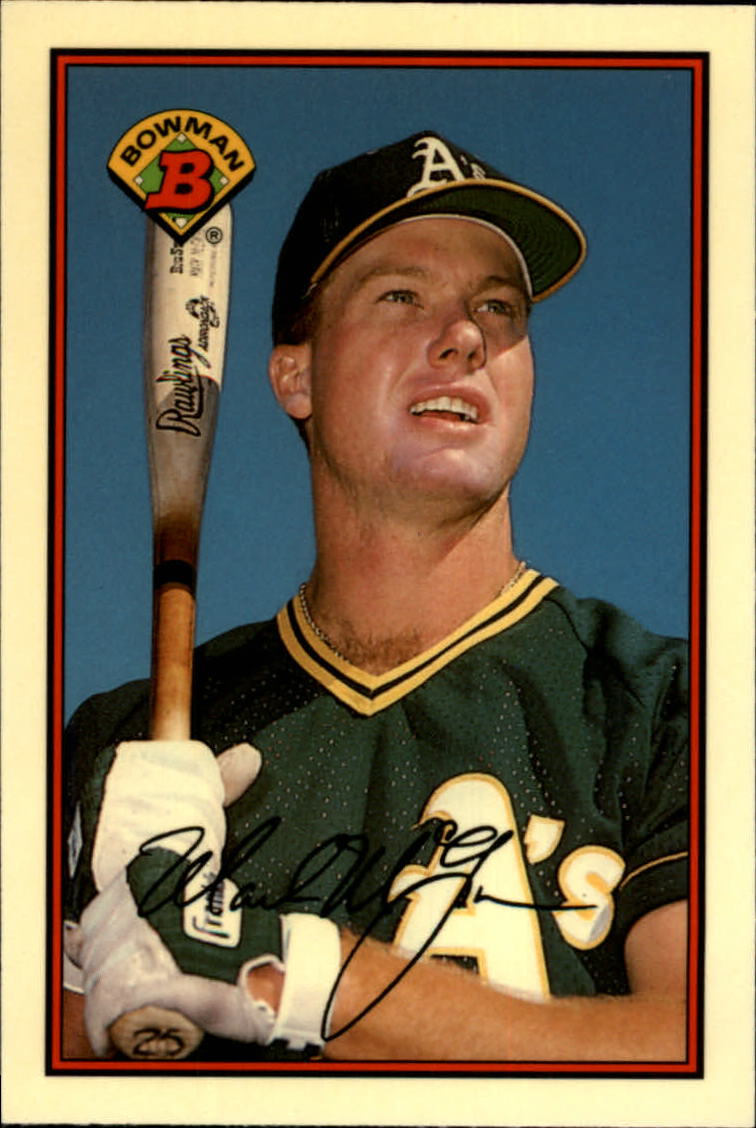 1989 Bowman Tiffany #197 Mark McGwire