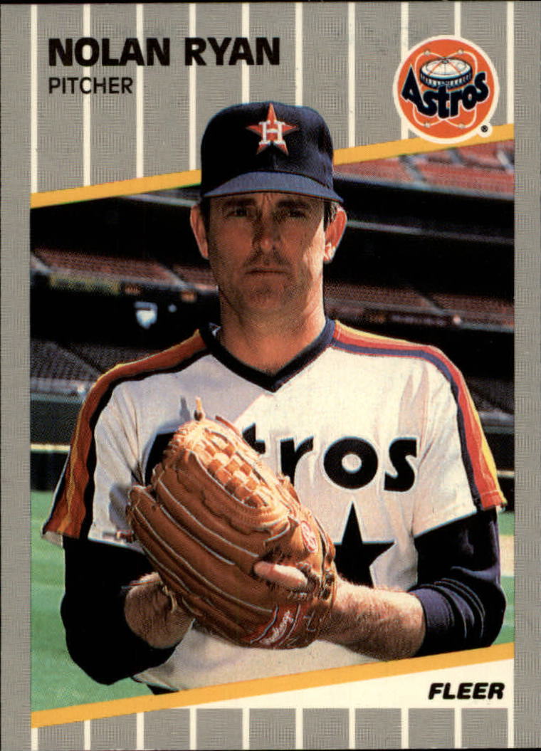 1989 Fleer Glossy #368 Nolan Ryan