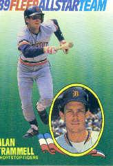 1989 Fleer All-Stars #11 Alan Trammell