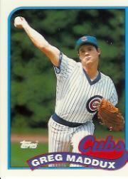 1989 Topps Tiffany #240 Greg Maddux