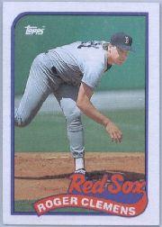 1989 Topps Tiffany #450 Roger Clemens