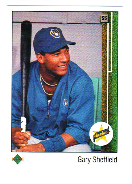 1989 Upper Deck #13A Gary Sheffield ERR RC
