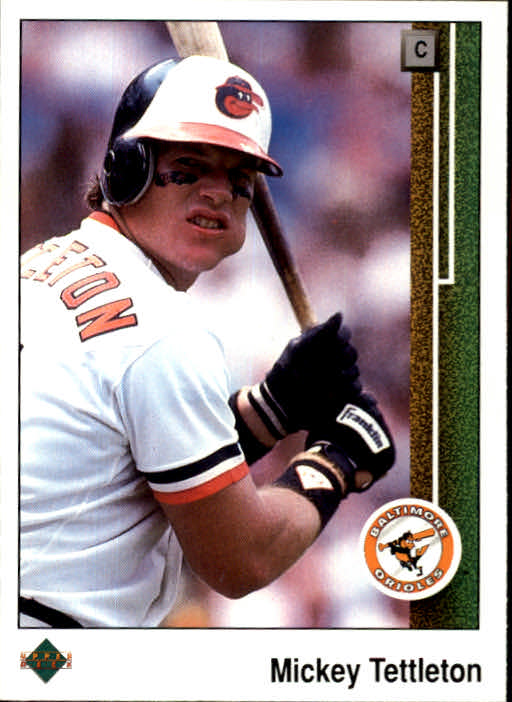 1989 Upper Deck #553 Mickey Tettleton