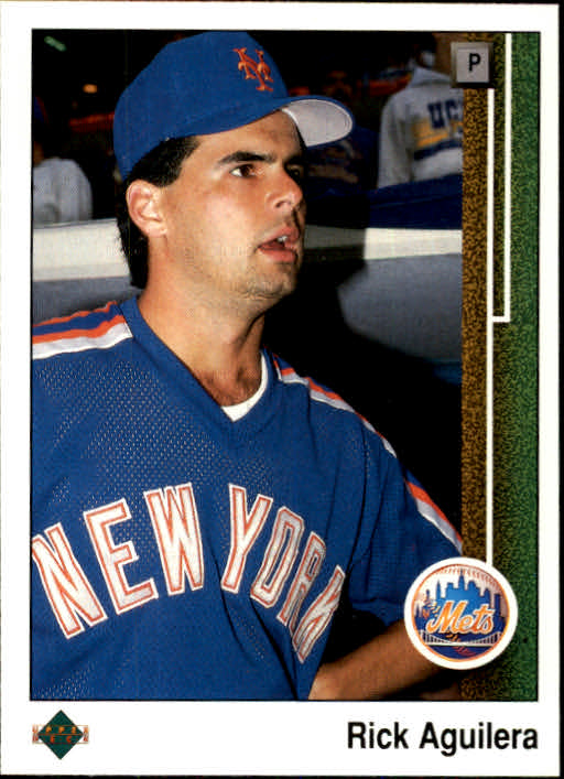 1989 Upper Deck #563 Rick Aguilera