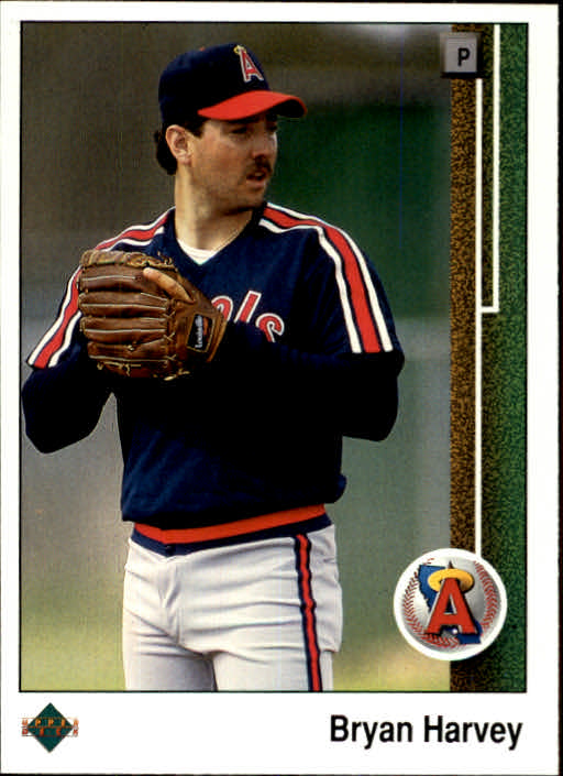 1989 Upper Deck #594 Bryan Harvey RC *
