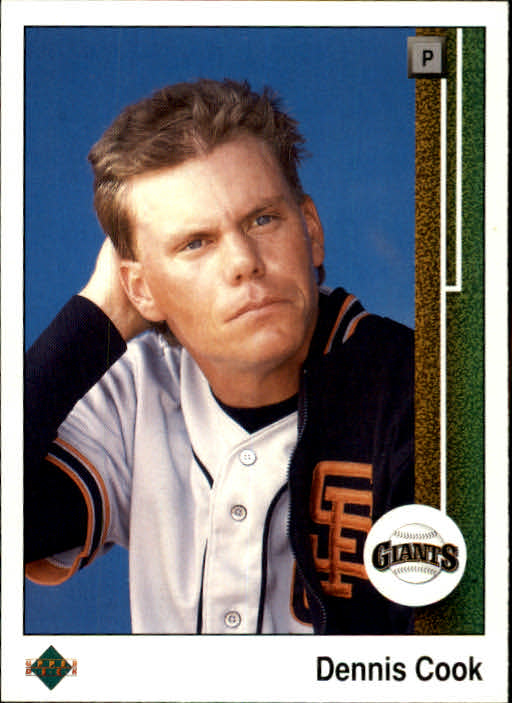 1989 Upper Deck #779 Dennis Cook RC