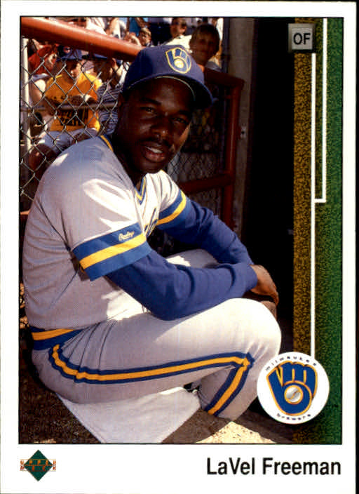 1989 Upper Deck #788 LaVel Freeman