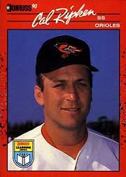1990 Donruss Learning Series #19 Cal Ripken