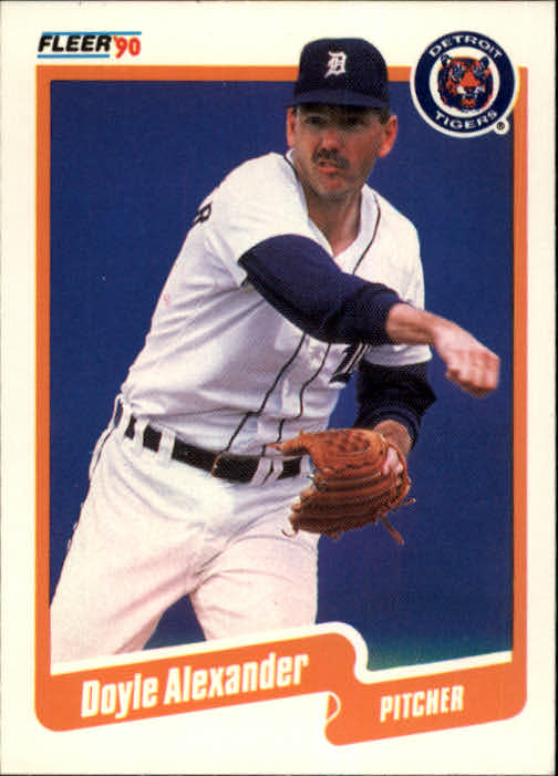 1990 Fleer #599 Doyle Alexander
