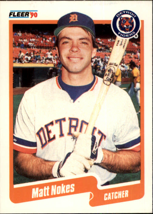 1990 Fleer #611 Matt Nokes