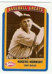 1990 Swell Baseball Greats #51 Rogers Hornsby