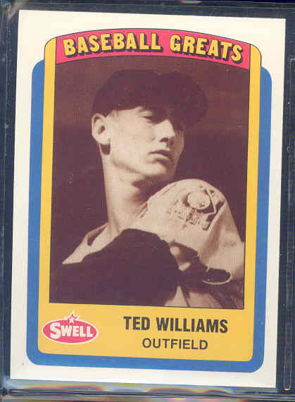 1990 Swell Baseball Greats #125 Ted Williams
