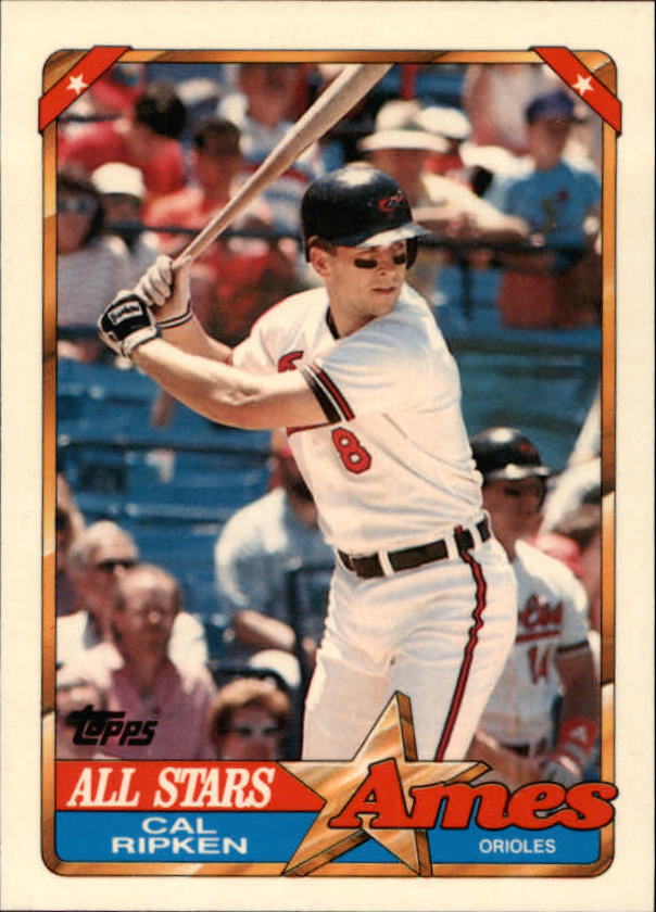 1990 Topps Ames All-Stars #15 Cal Ripken