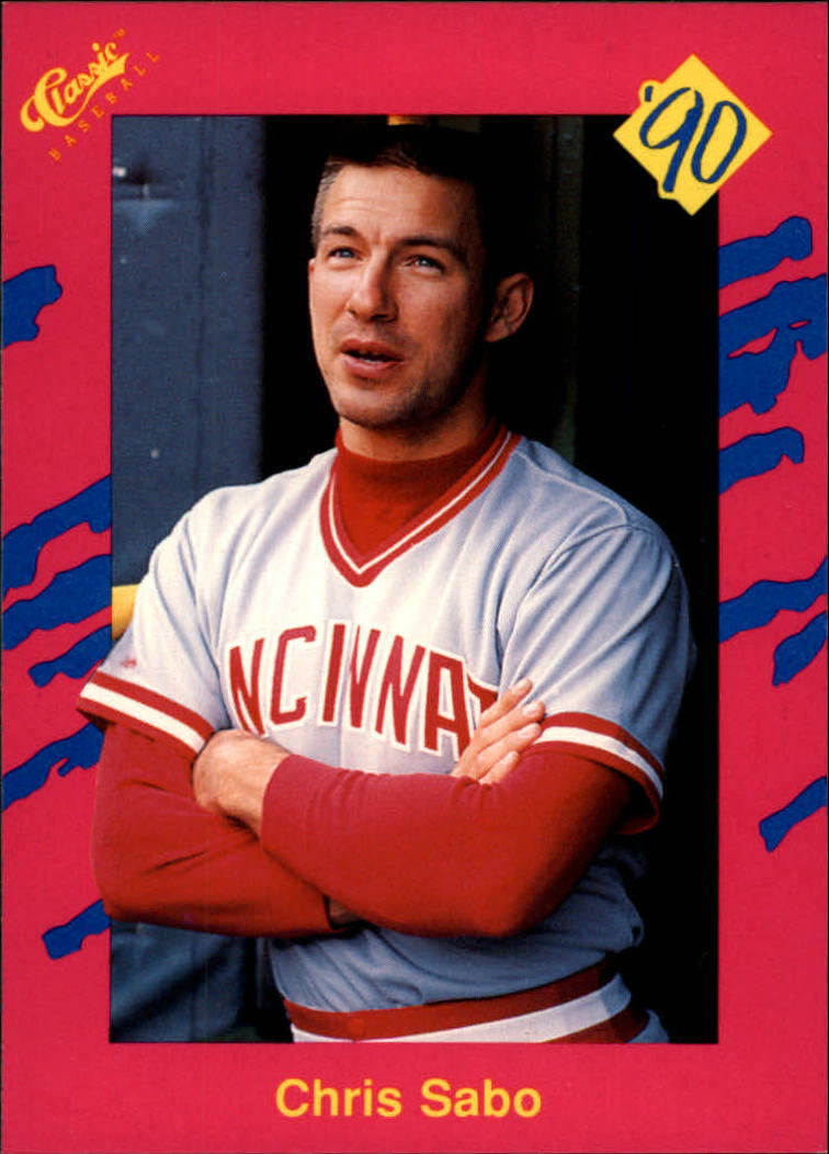1990 Classic Update #T43 Chris Sabo