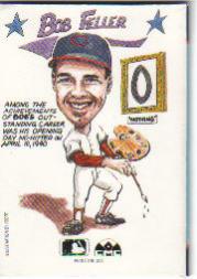 1990 Collect-A-Books #36 Bob Feller back image