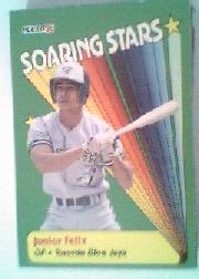 1990 Fleer Soaring Stars #9 Junior Felix
